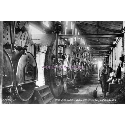 rt0446 - Wor'shire - Boiler Room in Coventry Colliery, Keresley - print 6x4