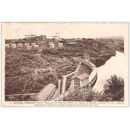 36 - EGUZON - BARRAGE