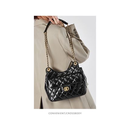 Genuine Leather Women Handbag and Purse Black