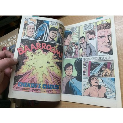 DC COMICS STAR TREK #19 OCT 1985 WRITTEN BY WALTER KOENIG (NM) COMIC (LL)