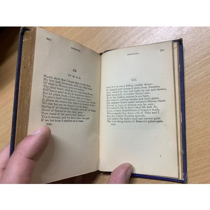 RARE* 1871 "THE POETICAL WORKS OF JAMES R LOWELL" VOL 1 USA ANTIQUE BOOK (P3)