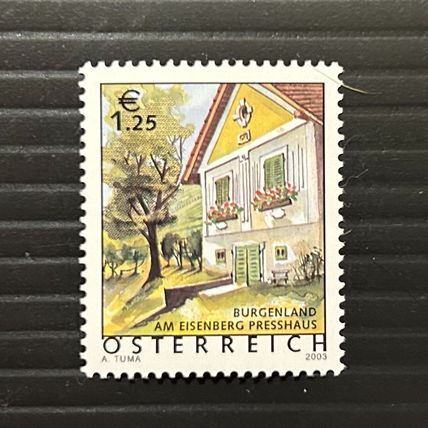 Austria 2003 Tourism €1.25 Wine press building, Eisenberg SG 2622 MNH