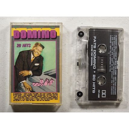 Fats Domino - 20 Hits (Cassette, 1987)-FAST SHIPPING