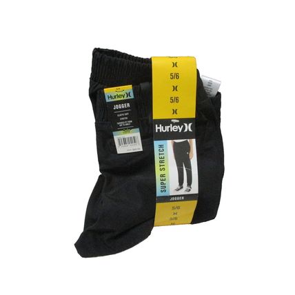 Hurley Boys' Performance Jogger Size 5/6 Color Black
