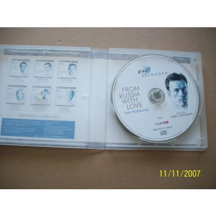 IAN FLEMING-FROM RUSSIA WITH LOVE -CD AUDIO COMPLETE AND UNABRIDGED RELOADED