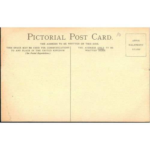 Vintage GB PC - Clovelly, Devonshire (artist unknown)