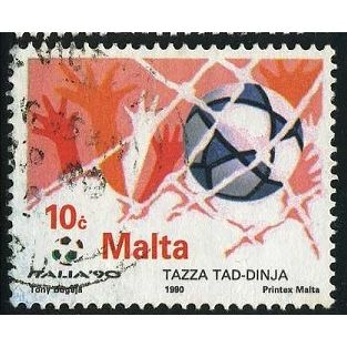 1990 SG 877 - fine used (o) - FOOTBALL