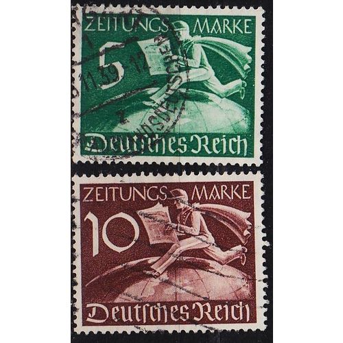 GERMANY REICH [1939] MiNr 0738-39(Z) ( O/used ) Post