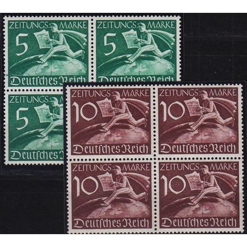 GERMANY REICH [1939] MiNr 0738-39(Z) ( **/mnh ) [01] Post 4er