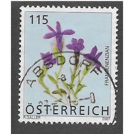 AUT 2007 115c 'FLORA DEFINITIVES ' FINE USED (EBID73-304)