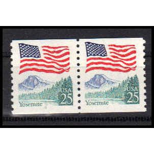 2280a 25c U.S. Flag Very Fine MNH CNP Left 9 PA1067