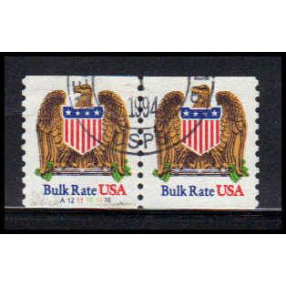 Used 2602 10c Eagle Very Fine CNP Left A1211101010 PA1389