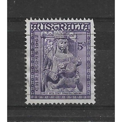 Australia.1962 Christmas "Madonna and Child" issue.Fine Used.Jan22
