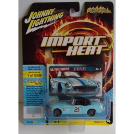 JOHNNY LIGHTNING 1963 MG MGB blue( 2021)