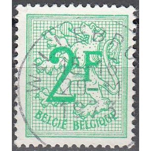Belgique 1968 Michel 1501IIA O Cote (2008) 0.20 € Lion héraldique Cachet rond