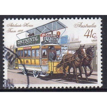 Australia 1989 Australian Historic Trams - Adelaide Horse Tram 41c Used