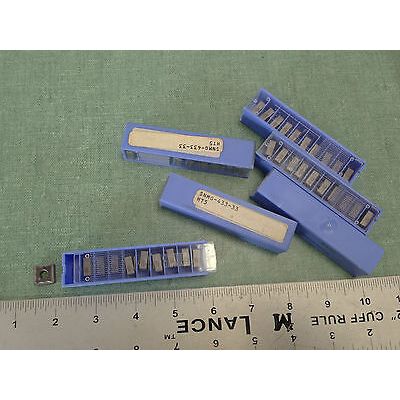 NEW LOT 60 HT5 SNMG-433-33 CERMET INSERTS,CERAMIC/METAL,SNMG12041233 2491018,SV