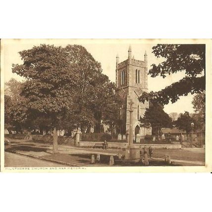 Westmorland MILNTHORPE Church Postcard (Proctor)