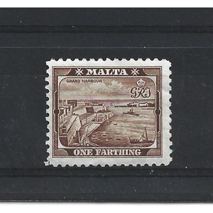 Malta.SG217 1/4d Grand Harbour,Valletta.Mounted Mint.Apr25r