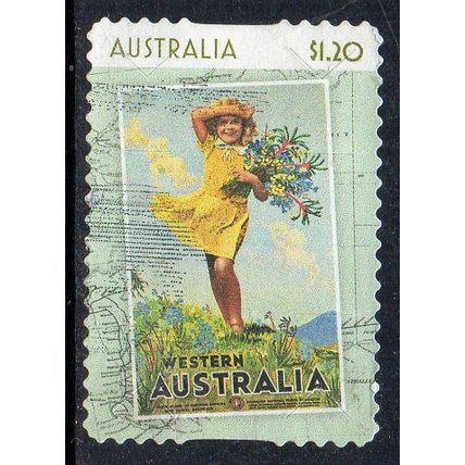 Australia 2023 Travel Posters - Western Australia $1.20 s/a Used