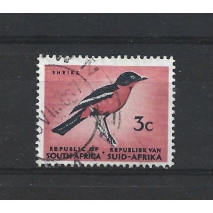 SouthAfrica.SG203 3c Burchells's Gonolek.Variety Unchecked.Fine Used.Aug25k