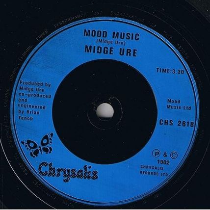 Midge Ure - No Regrets 7", Single, Blu Very Good Plus (VG+)