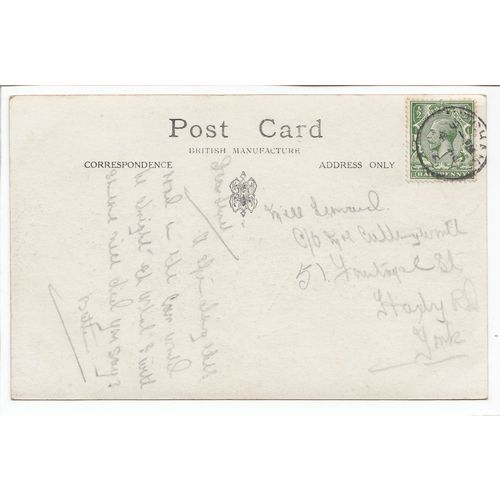Central Road Morden Postcard Surrey 1916 RP