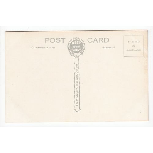 Reflections on Loch Lubnaig Callander Postcard J B White 1223