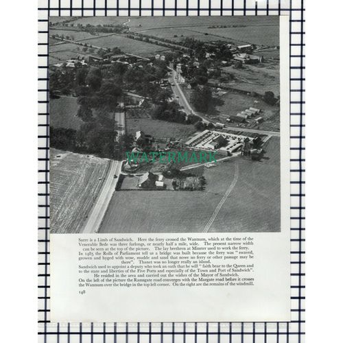 (7685) Sarre Kent - 1957 Cutting