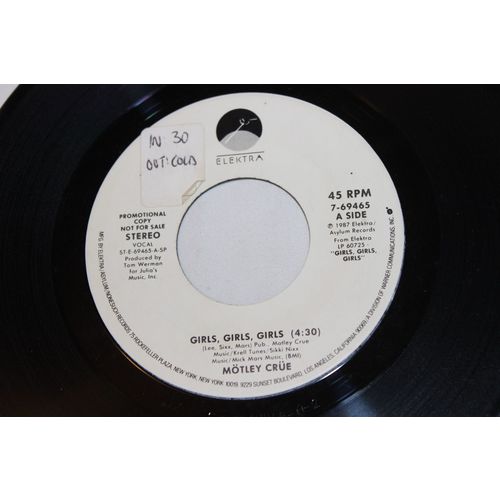 Motley Crue Promo 45-GIRLS, GIRL, GIRLS STEREO