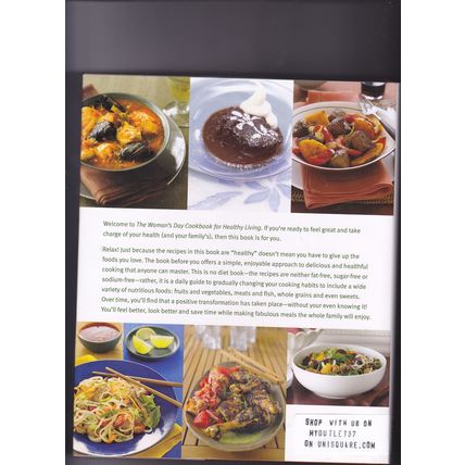 Woman's Day Cookbook for Healthy Living by Elizabeth Alston 2008 Hardcover Book