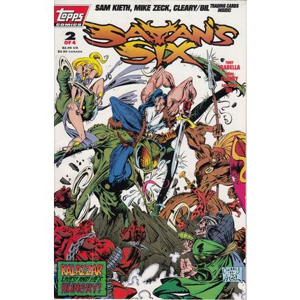 Satan's Six 2 - 1993 - Topps - Near Mint -