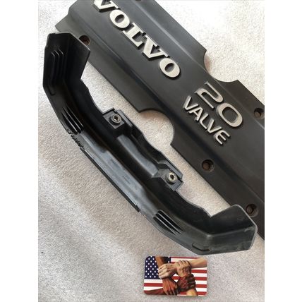 Volvo S70 V70 C70 850 R Timing Belt + Spark Plug Wire Cover Set 9146937 1275186