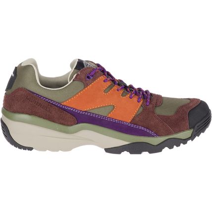 Chocolate Boulder Range Leather Hiking Shoe - 14M