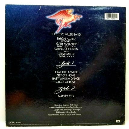 The Steve Miller Band - Circle Of Love LP Vinyl Album Record (P4)
