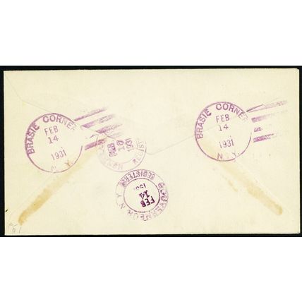 Hearts 2 Different Strong Strikes Fancy Cancel Registered Cover - Stuart Katz