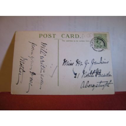 AVENUE, ROYAL VICTORIA PARK, BATH.SOMERSET. used antique postcard 1905 pm #