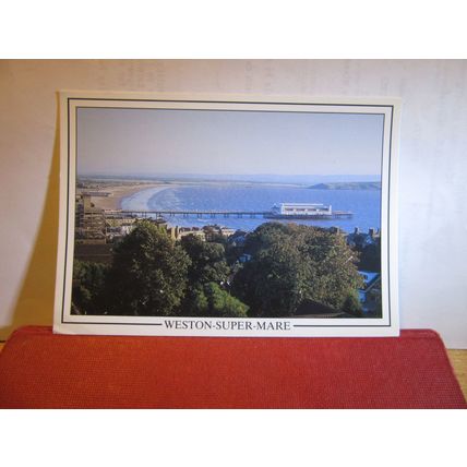 WESTON-SUPER-MARE used postcard by E T W Dennis dated 1994 =