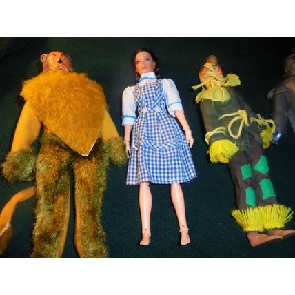 1974 ORIGINAL WIZARD OF OZ MEGO FIGURE LOT!! $120.00 - FREE SHIPPING!