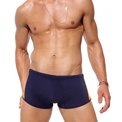 Dive Boxer Men's Sports Fitness Swimming Trunks Short
