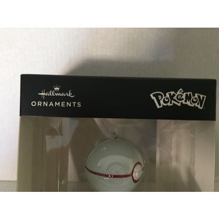 NEW 2024 San Diego Comic Con Hallmark Pokemon Premier Ball Ornament