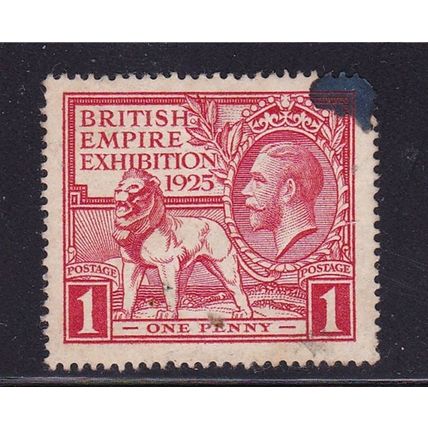 GB 1925 WEMBLEY EMPIRE EXHIBITION 1d USED SG432 SPACEFILLER