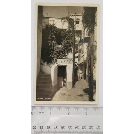 1943 postcard Vicolo, Capri, Italy