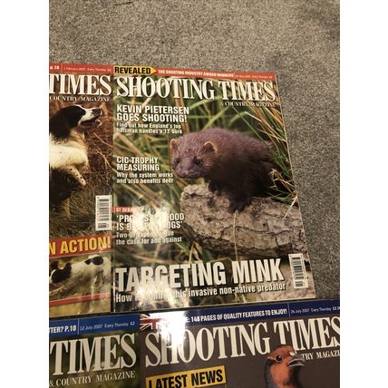 Shooting Times x 7 issues, 2007, job lot