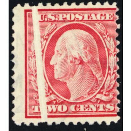 375, Unused 2¢ Pre Printing Paper Fold Error - Stuart Katz