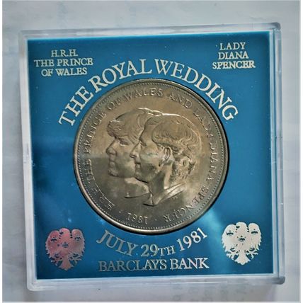 Great Britain/UK 1981 - Prince Charles & Diana Wedding Commemorative Crown (UNC)