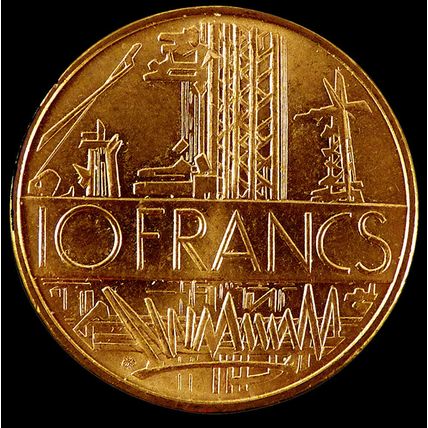 France - 5th Republic 1959 to 2001 Pre-Euro- 10 Francs Mathieu - Select the Date