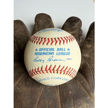 Roger "Doc" Cramer Signed Autographed Official American League (OAL) Baseball