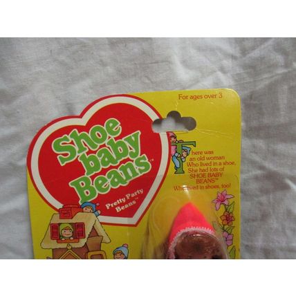 Vintage 1978 Hallmark Shoe Baby Beans Pretty Party Beans Doll
