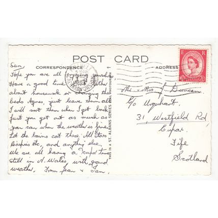 Multiview of Pwllheli Postcard 1962 RP Caernarfonshire Wales